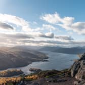 Photographer Craig Sinclair’s shot of Ben A’an in the Trossachs, looking down on Loch Katrine