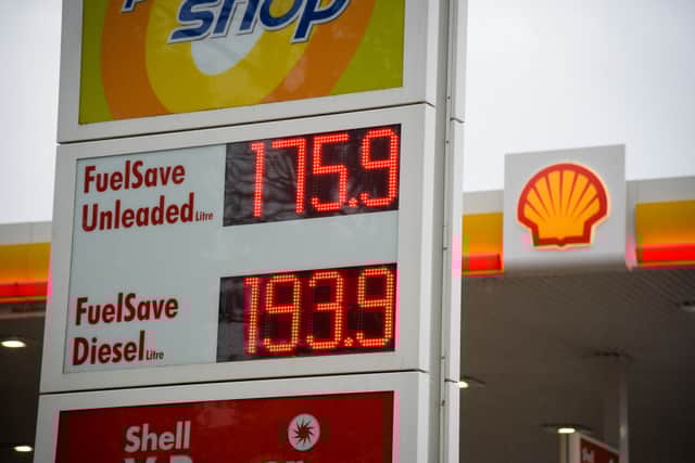 The average price of a litre of petrol has been above 174p since the start of June (Photo by Finnbarr Webster/Getty Images)