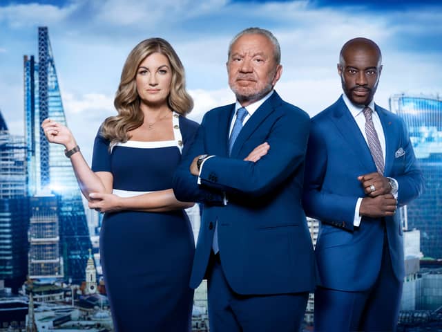 Karren Brady, Lord Sugar, and Tim Campbell will return on season 17
