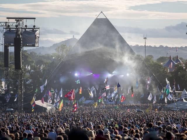 Glastonbury Festival features on the list Credit: Getty Images