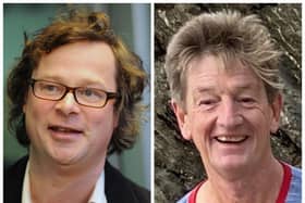 Hugh Fearnley-Whittingstall (left) and missing friend Nick Fisher.