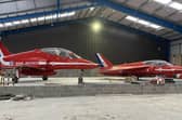 The two aircraft will be up for public auction on February 3. 