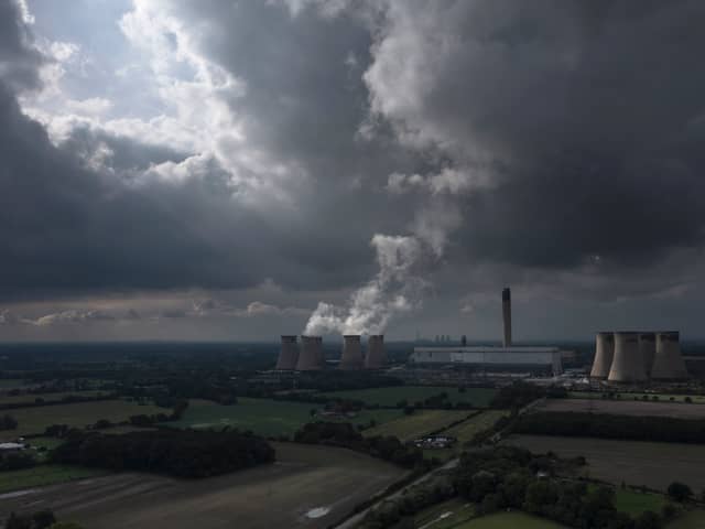 Drax Group Plc’s power station where workes have voted to go on strike.