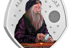 The Royal Mint has launched a new coin featuring Albus Dumbledore and King Charles as part of a new Harry Potter themed collection. The monarch’s likeness features on the “heads” of the special 50p, while the Hogwarts headmaster features on the other side. 