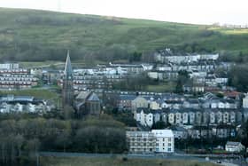 The earthquake was felt in Ebbw Vale, South Wales. Picture: GEOFF CADDICK/AFP via Getty Images