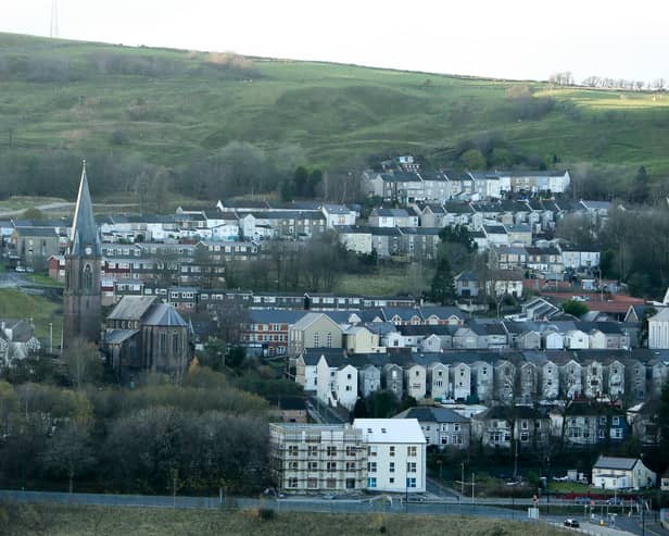 The earthquake was felt in Ebbw Vale, South Wales. Picture: GEOFF CADDICK/AFP via Getty Images