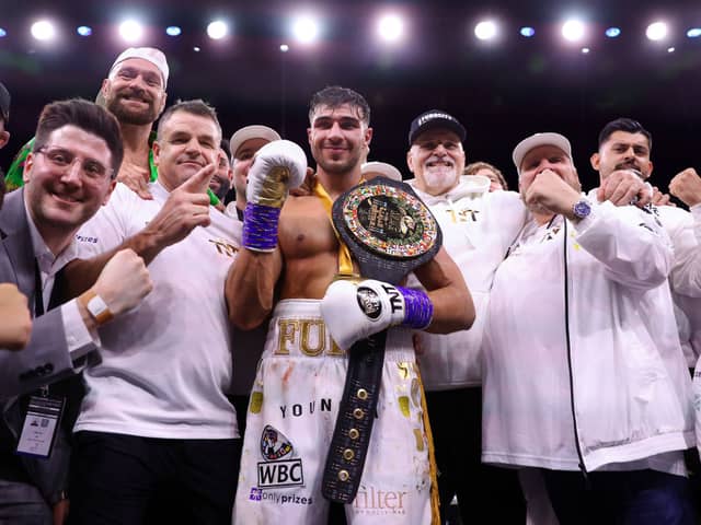 Tommy Fury won the boxing match against Jake Paul last night