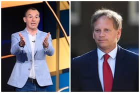 Energy secretary Grant Shapps is set to appear on the Martin Lewis Money Show