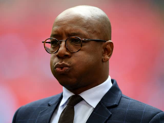 Ex-Arsenal player Ian Wright has warned the BBC he will quit if Match of the Day presenter Gary Lineker is sacked - Credit: Getty Images