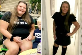 A woman who lost seven-and-a-half stone says she’s hotter now she’s in her 40s than she ever was in her 20s
