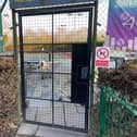 The cow spent more than 10 hours ‘behind bars’.