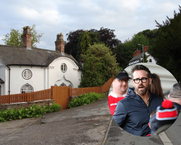 Ryan Reynolds is reportedly moving to a lavish £1.5 million home in Marford, Wales - Credit: Getty Images, Wikipedia, Canva