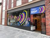 The Eurovision merchandise shop has opened in Liverpool ahead of the contest on May 13.