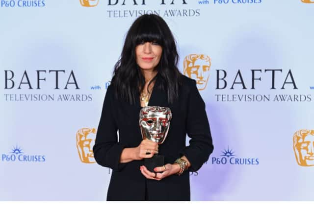 Claudia Winkleman at the BAFTAs