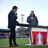 Ian Wright abruptly left ITV's FA Cup coverage after receiving news that his mother had passed away. (Credit: Getty) 