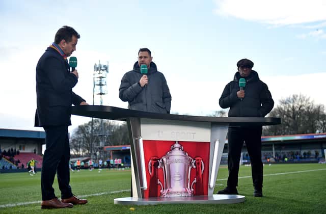 Ian Wright abruptly left ITV's FA Cup coverage after receiving news that his mother had passed away. (Credit: Getty)