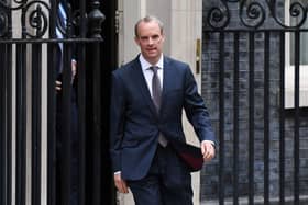 Mr Raab was on holiday on the Greek island of Crete when the request to make the urgent phone call was made (Photo: Getty Images)