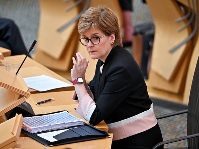 First Minister Nicola Sturgeon (Photo by Jeff J Mitchell - WPA Pool/Getty Images)