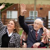 Hannah Ingram-Moore and her late father Captain Tom Moore (Photo: Getty Images)