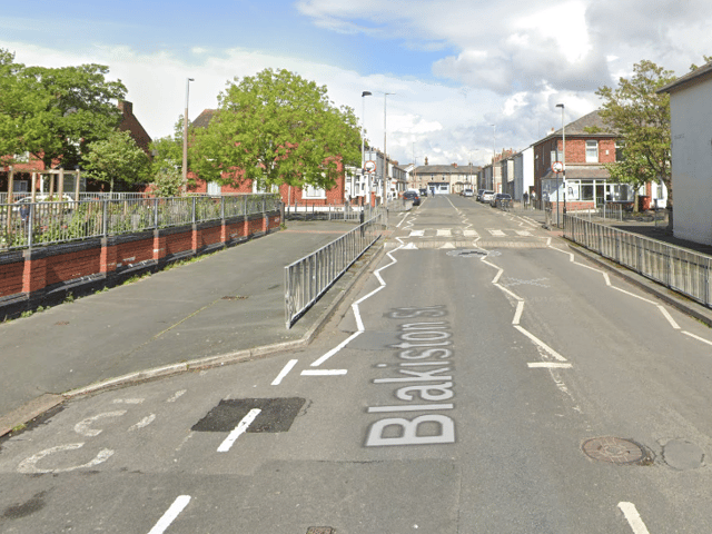 The boy was walking down Blakiston Street towards the junction of North Albion Street on Friday evening (July 6) at around 7:30pm when the suspect approached him. 