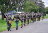 Eastern Front Living History Group’s battle re-enactments at the popular 1940s festival.