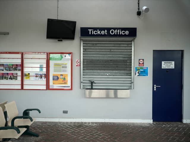 The government has asked train operators to withdraw proposals to close railway ticketing station across England after the transport watchdog recommended against the widespread closures. (Credit: Getty Images)