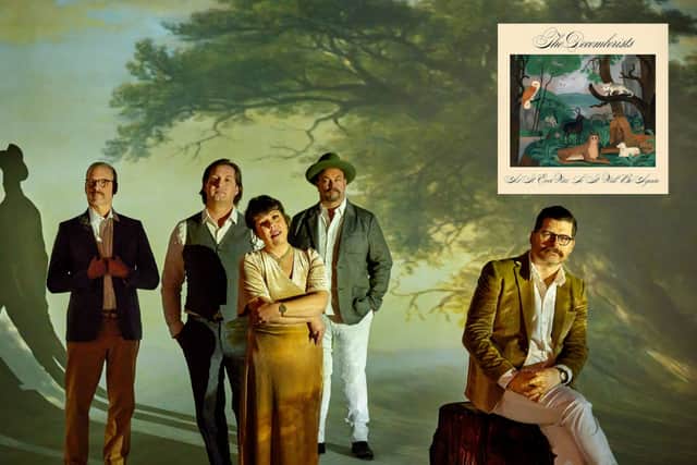 The Decemberists have released their ninth studio album, "As It Ever Was, So It Will Be Again," with reviewer Benjamin Jackson believing it could be the most accessible work for newer fans to discover Colin Meloy (far right) and company (Credit: The Decemberists)