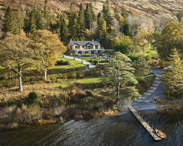With its own jetty, gym, and spa the Lake District house really is the stuff of dreams