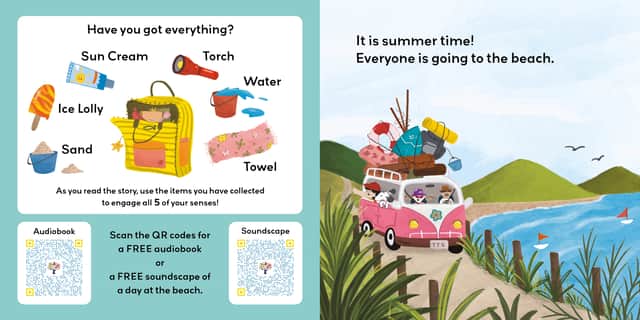 Every Cherry's sensory books encourage readers to use all of their senses
