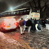 Locals jumped into action in Nottingham