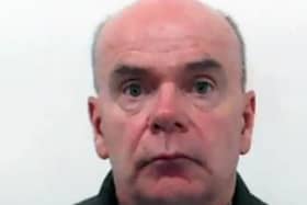 Father Daniel Doherty, 61, was spotted abusing the victim by fellow passengers travelling on the service to Edinburgh Waverley station. 
