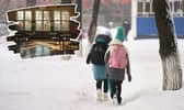 In Scotland, schools are able to temporarily close during hazardous weather conditions
