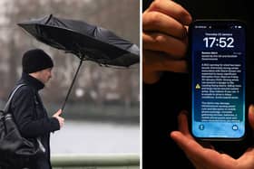 Parts of Scotland have a rare 'red' weather warning in place