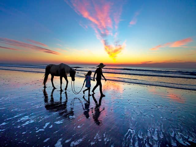 Amelia Island in Florida has 13 miles of picturesque and pristine beaches