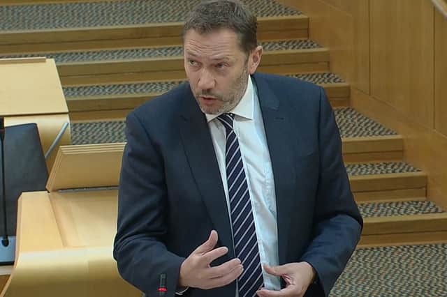 Conservative MSP Douglas Lumsden