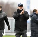 Assistant manager Paul Smith hailed the backing he’s had from everyone at Falkirk (Photo: Michael Gillen)