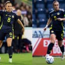 Sam Kerr and Leah Eddie (Pics by Getty Images/SNS Group)