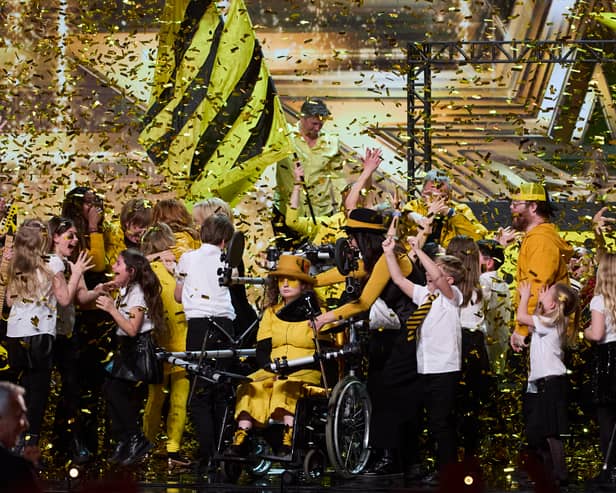 Electric Umbrella made Simon break the rules and issue a second Golden Buzzer