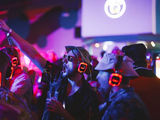 Silent disco at Butlin's
