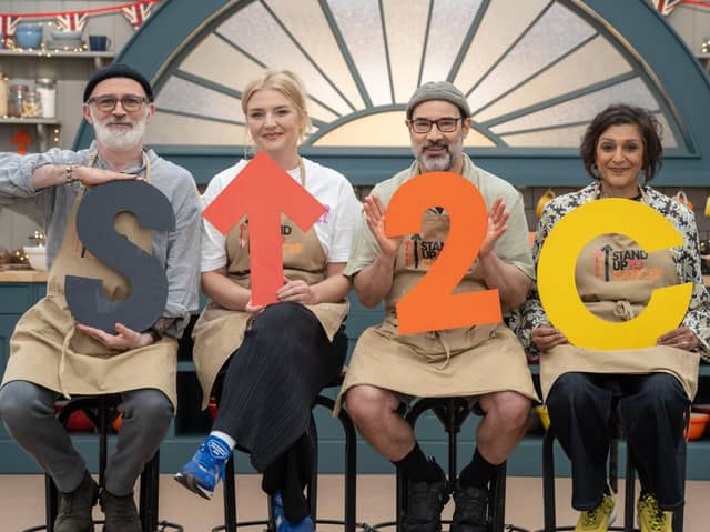 The Great Celebrity Bake Off cast 2025 ep 4