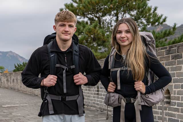 Fin and Sioned - Race Across the World 5