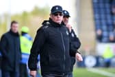 Falkirk boss John McGlynn watches on during the 3-1 loss to Raith Rovers last Saturday (Photo: Michael Gillen)