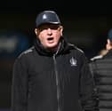Falkirk gaffer John McGlynn on the touchline during Friday night’s defeat