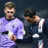Falkirk ace Liam Henderson and team-mate Nicky Hogarth