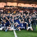 Falkirk's men's first team won the Scottish Championship title