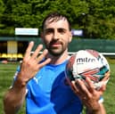 Bo'ness Athletic's four-goal cup final hero Chris Ogilvie