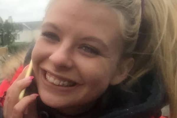 Amy Rose Wilson, 27, was killed when the car she was driving was deliberately rammed by another vehicle on New Carron Road in Falkirk