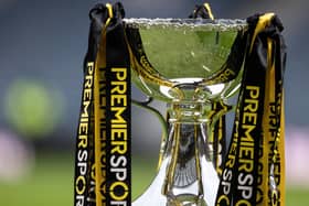 The Premier Sports Cup trophy