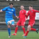 Bo'ness United in action against East Stirlingshire