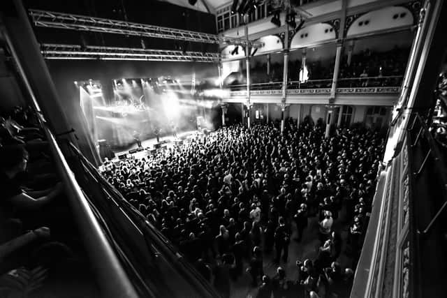 Full house for American band Agalloch at Scarborough Spa